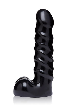 Dildo Maxi Realistico CodeBlack VAC-U-LOCK 18cm Nero