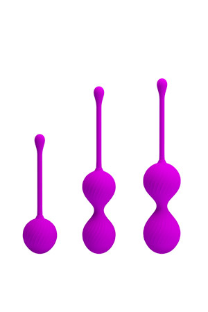 Kit 3 Palline Pretty Love Kegel Viola